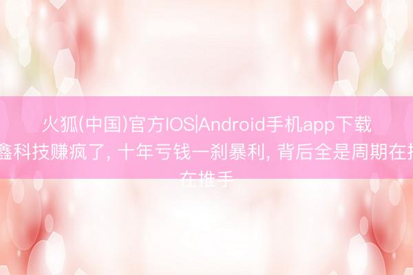 火狐(中国)官方IOS|Android手机app下载 长鑫科技赚疯了， 十年亏钱一刹暴利， 背后全是周期在推手