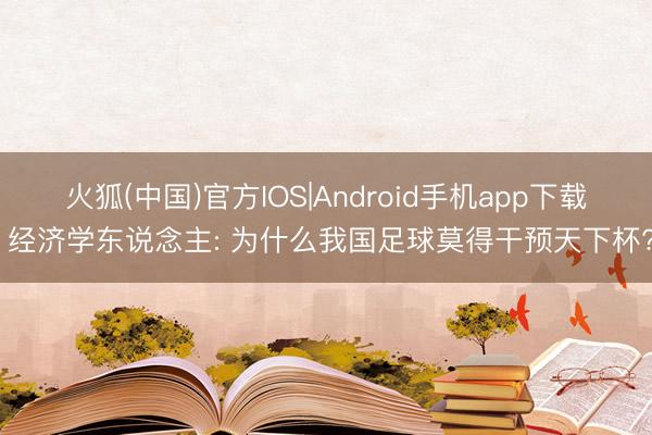 火狐(中国)官方IOS|Android手机app下载 经济学东说念主: 为什么我国足球莫得干预天下杯?
